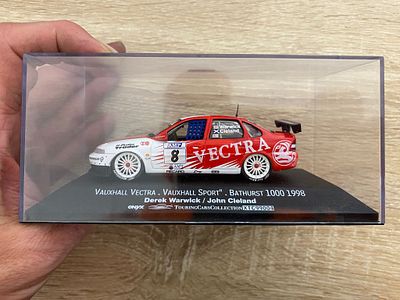 ONYX VAUXHALL VECTRA BATHURST 1998 JOHN CLELAND DERICK WARWICK CASED AND BOXED 1/43 RALLY