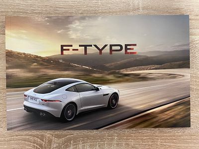 ORIGINAL JAGUAR F TYPE VEHICLE BROCHURE IN A4 COVER . ORIGINAL JAGUAR F TYPE VEHICLE BROCHURE IN 