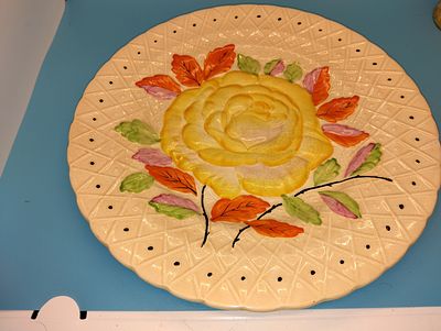 VERY NICE Vintage Art Deco Coronet Ware Pottery Plates