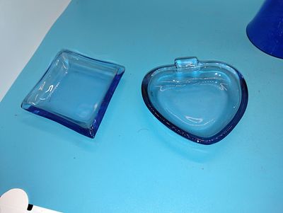LOVELY PAIR OF Bridge Ashtrays . LOVELY PAIR OF Bridge Ashtrays