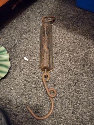 NICE EARLY Brass Spring Balance