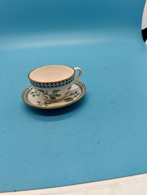 VERY NICE VINTAGE SPODE DARLINGTON DARLINGTON CABINET CUP AND SAUCER