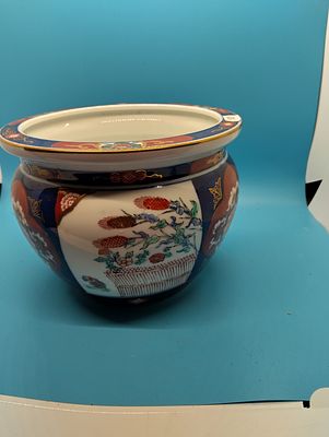 LOVELY JAPANESE SMALL FISH BOWL PLANTER