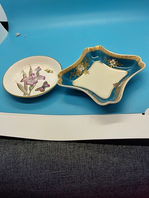 NICE TWO TRINKET DISHES INCLUDING JAPANESE