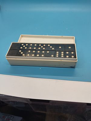 GOOD SET OF USSR CASED DOMINOES