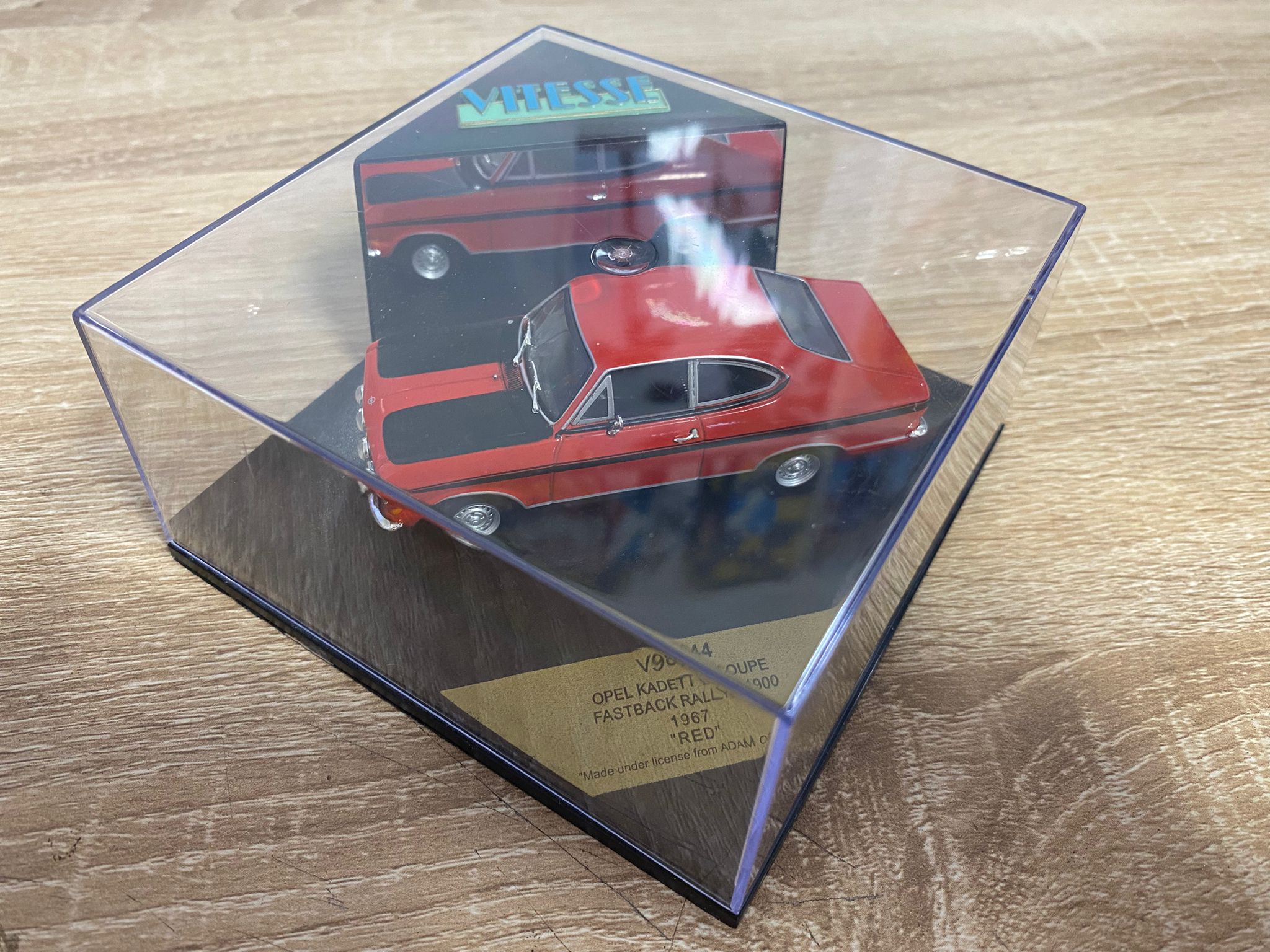 FANTASTIC BOXED VITESSE OPEL KADETT B COUPE FASTBACK RALLY 1967
