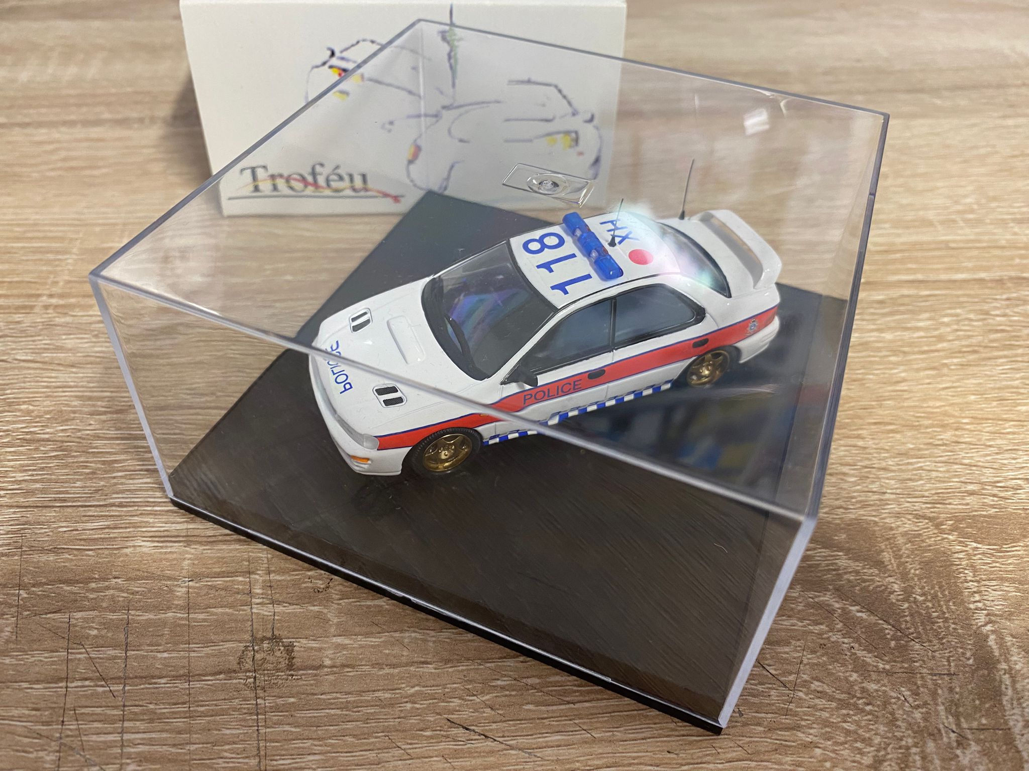 FANTASTIC BOXED SUBARU IMPREZA WRC HUMBERSIDE POLICE
