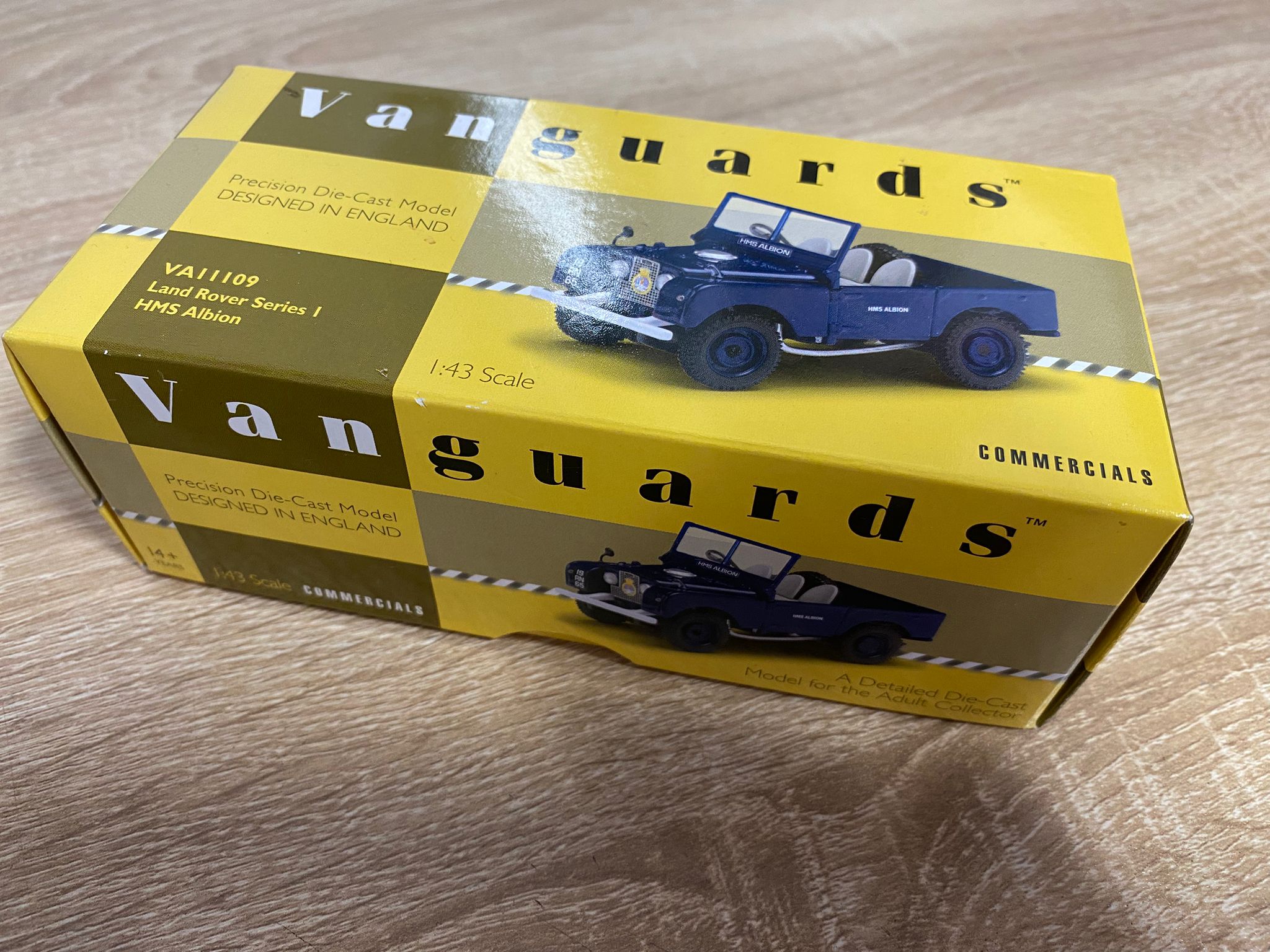 VANGUARDS LAND ROVER SERIES 1 HMS ALBION