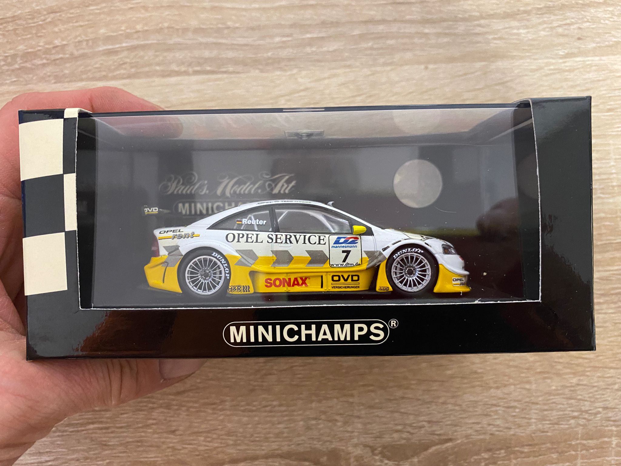 FANTASTIC MINICHAMPS BOXED OPEL V8 COUPE DTM2000 TEAM PHOENIX