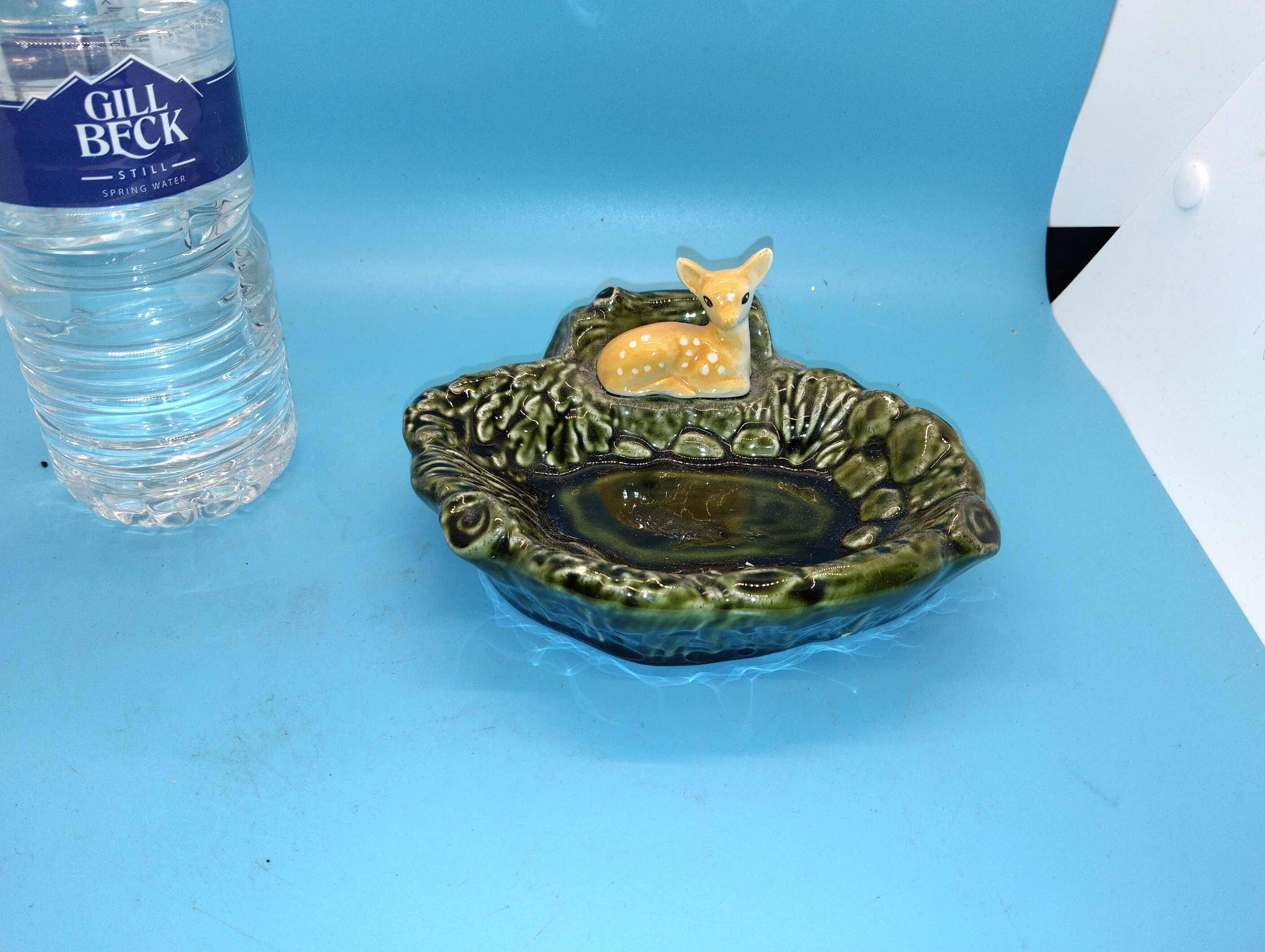 VERY NICE SYLVAC PIN DISH WITH FAUN