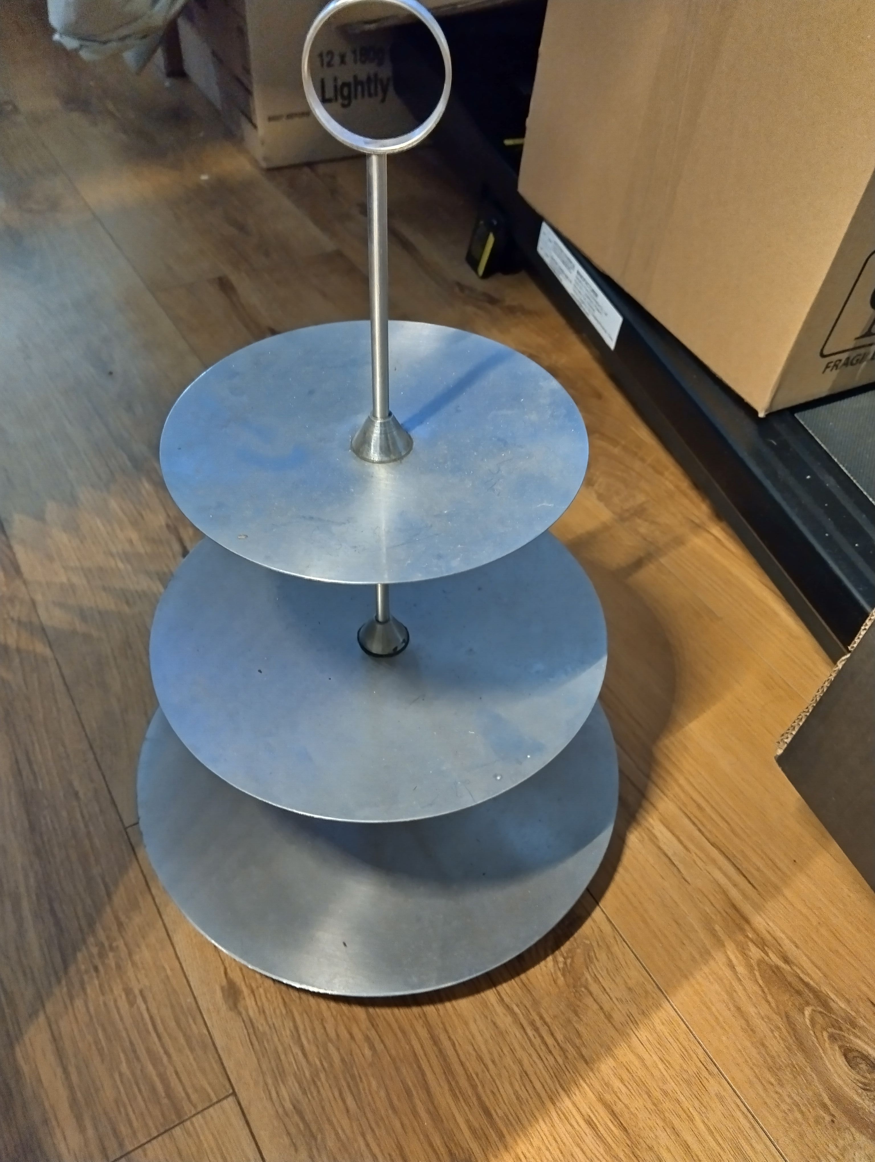 VERY NICE ART DECO STYLE CAKE STAND