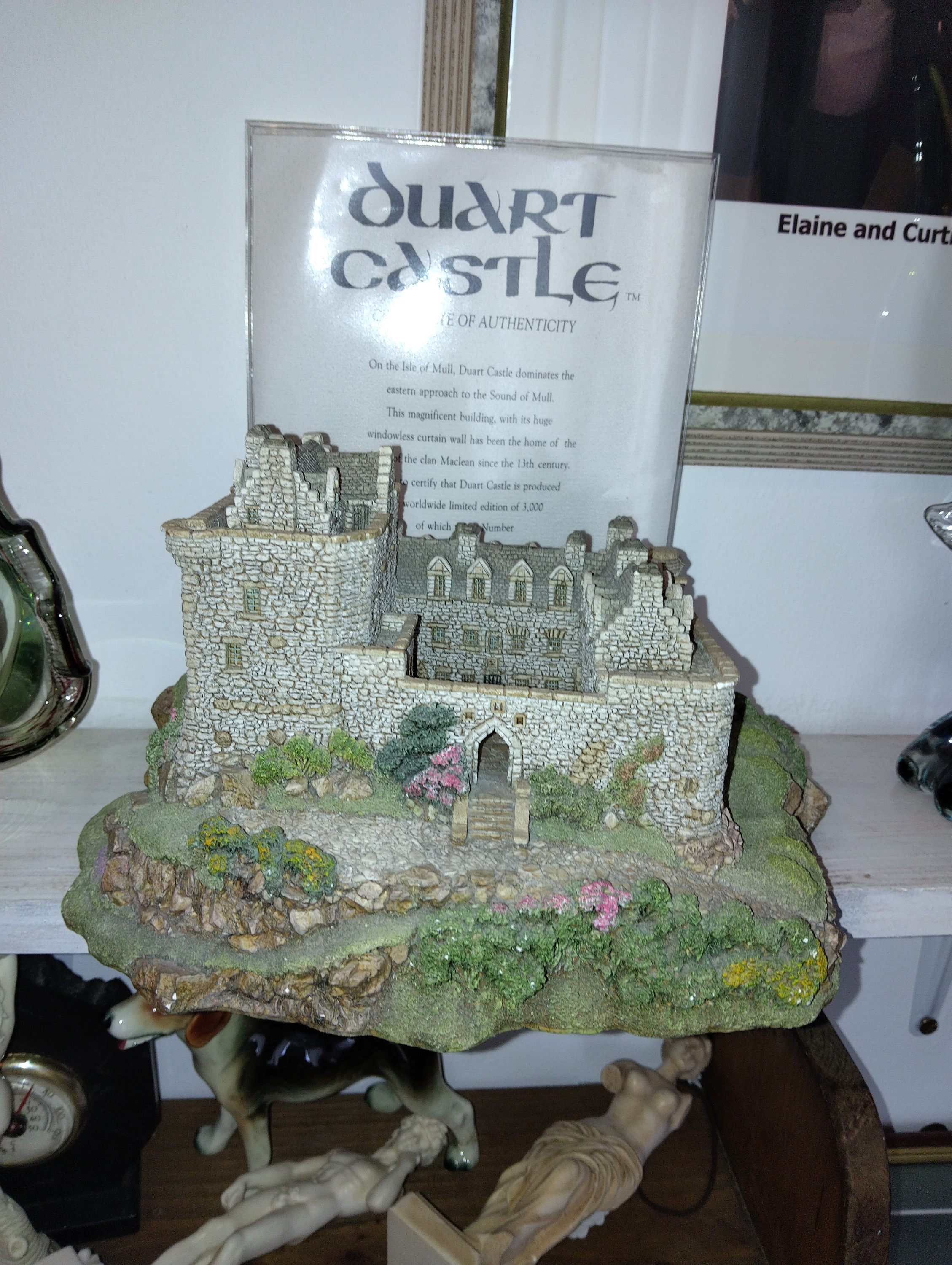 VERY NICE LARGE DUART CASTLE LILLY PUT LANE