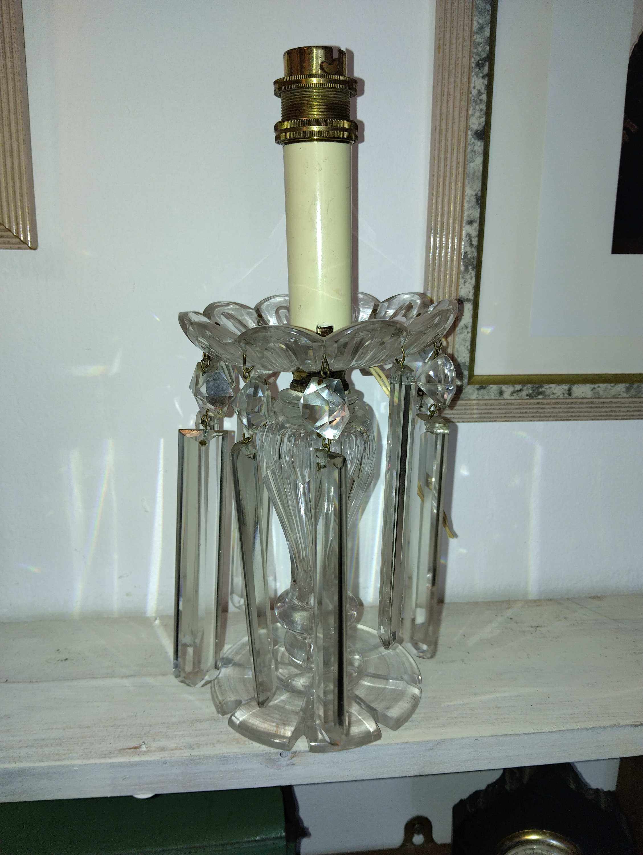 NICE Electrified Table Lustre Will need rewired