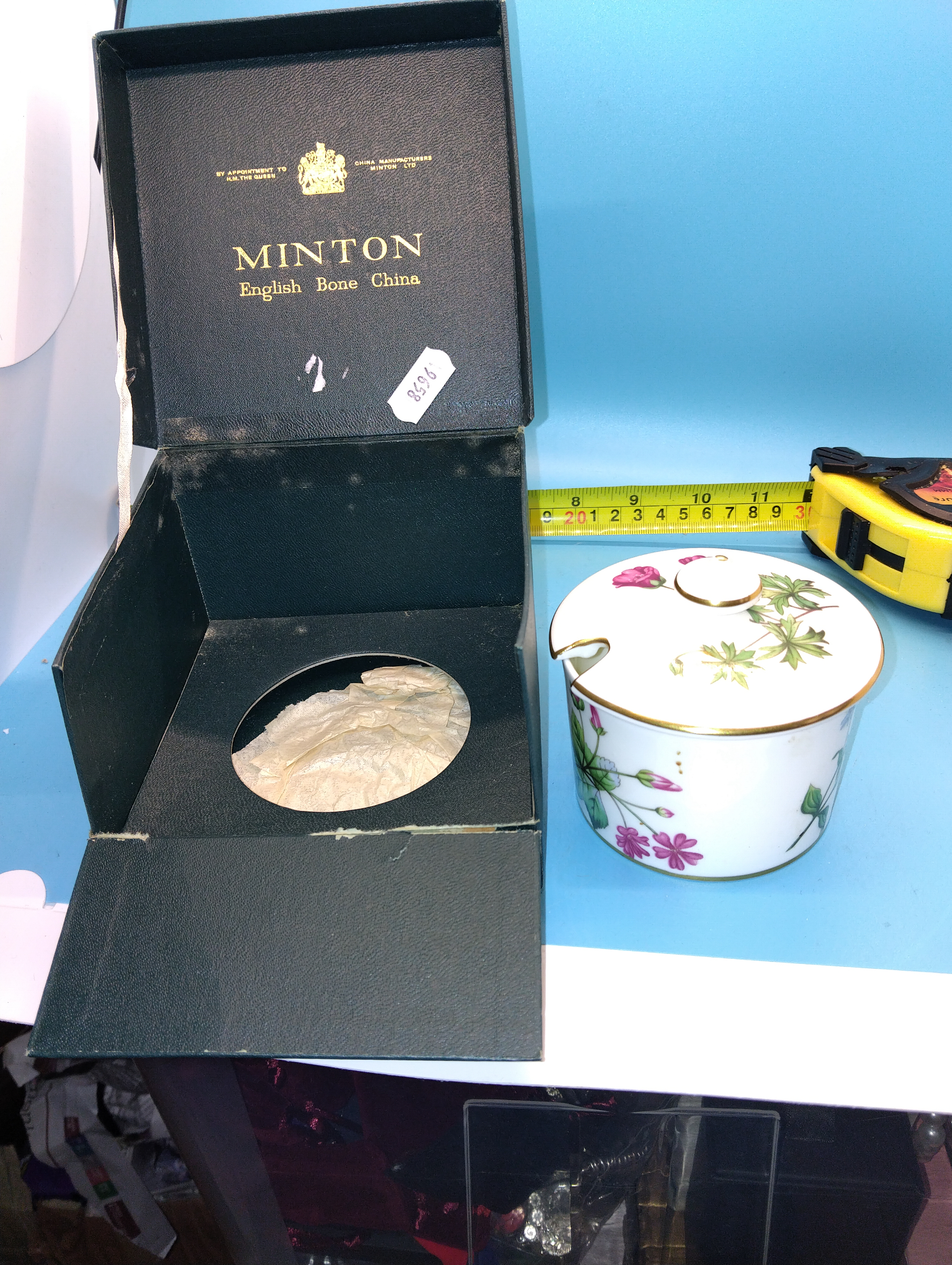 BOXED MINTON PRESERVE POT