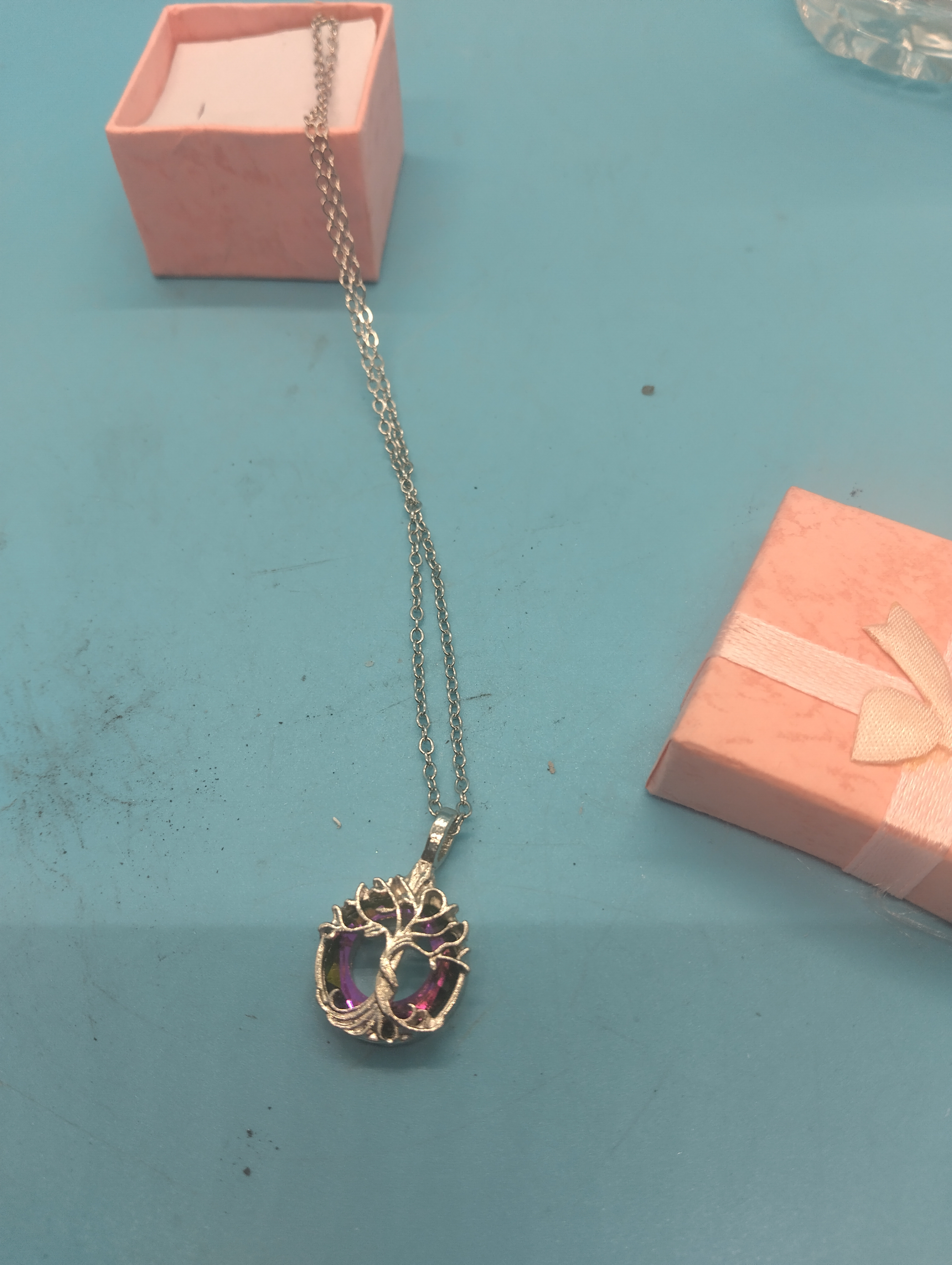 NEW BOXED TREE OF LIFE FASHION NECKLACE