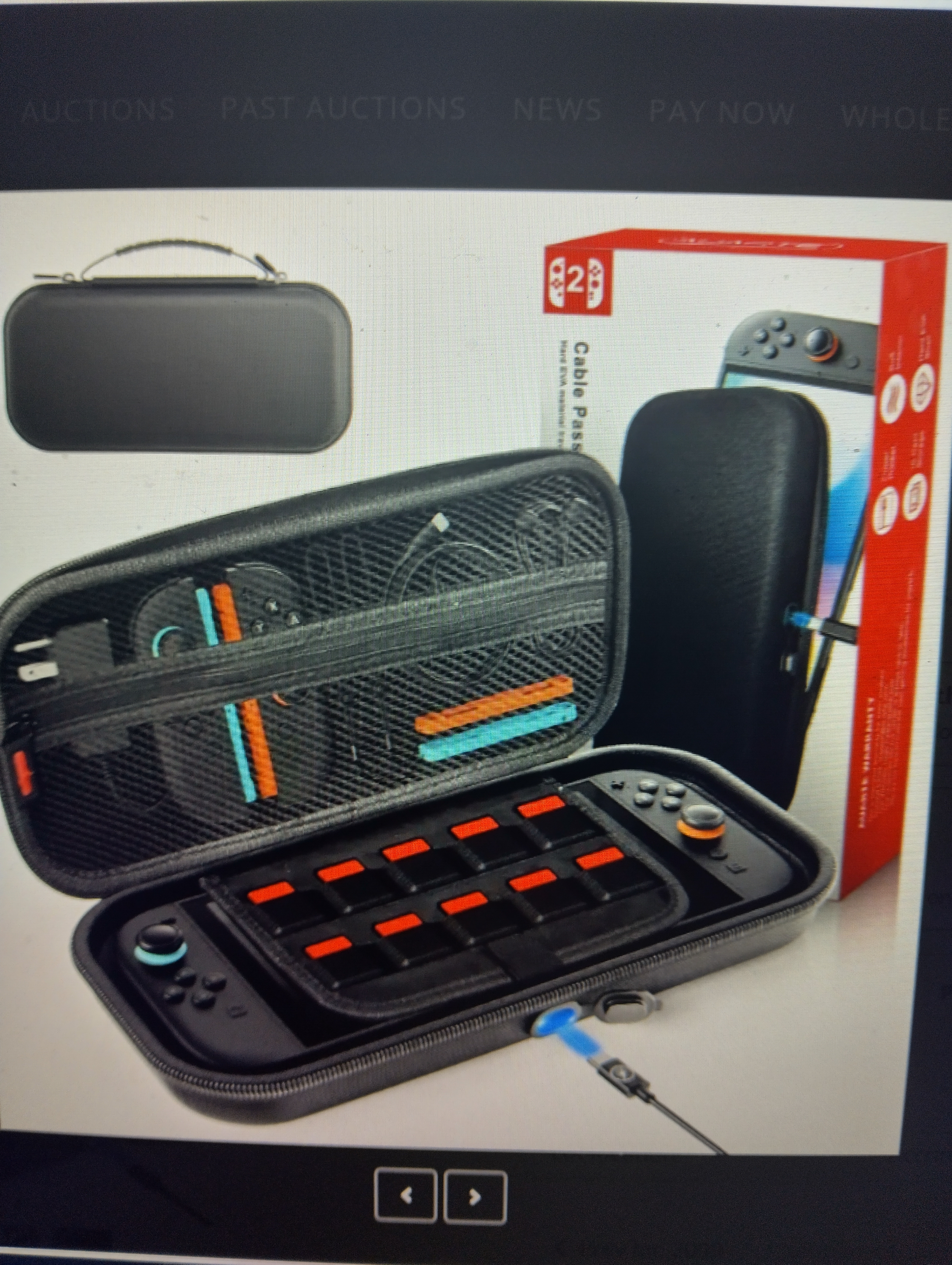 NEW BOXED CASE FOR NINTENDO SWITCH 2