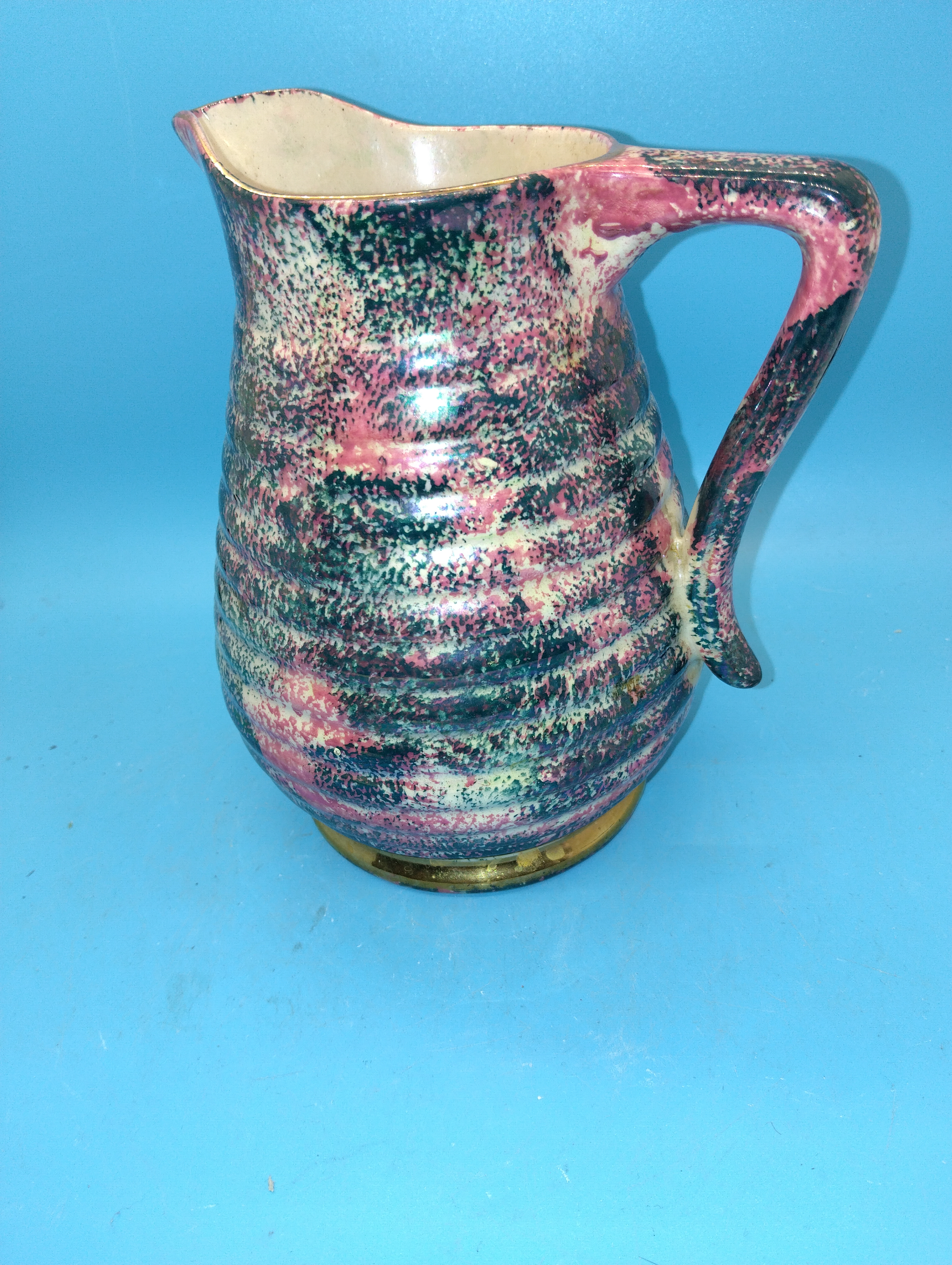 VERY NICE GOVENCROFT LUSTRE JUG