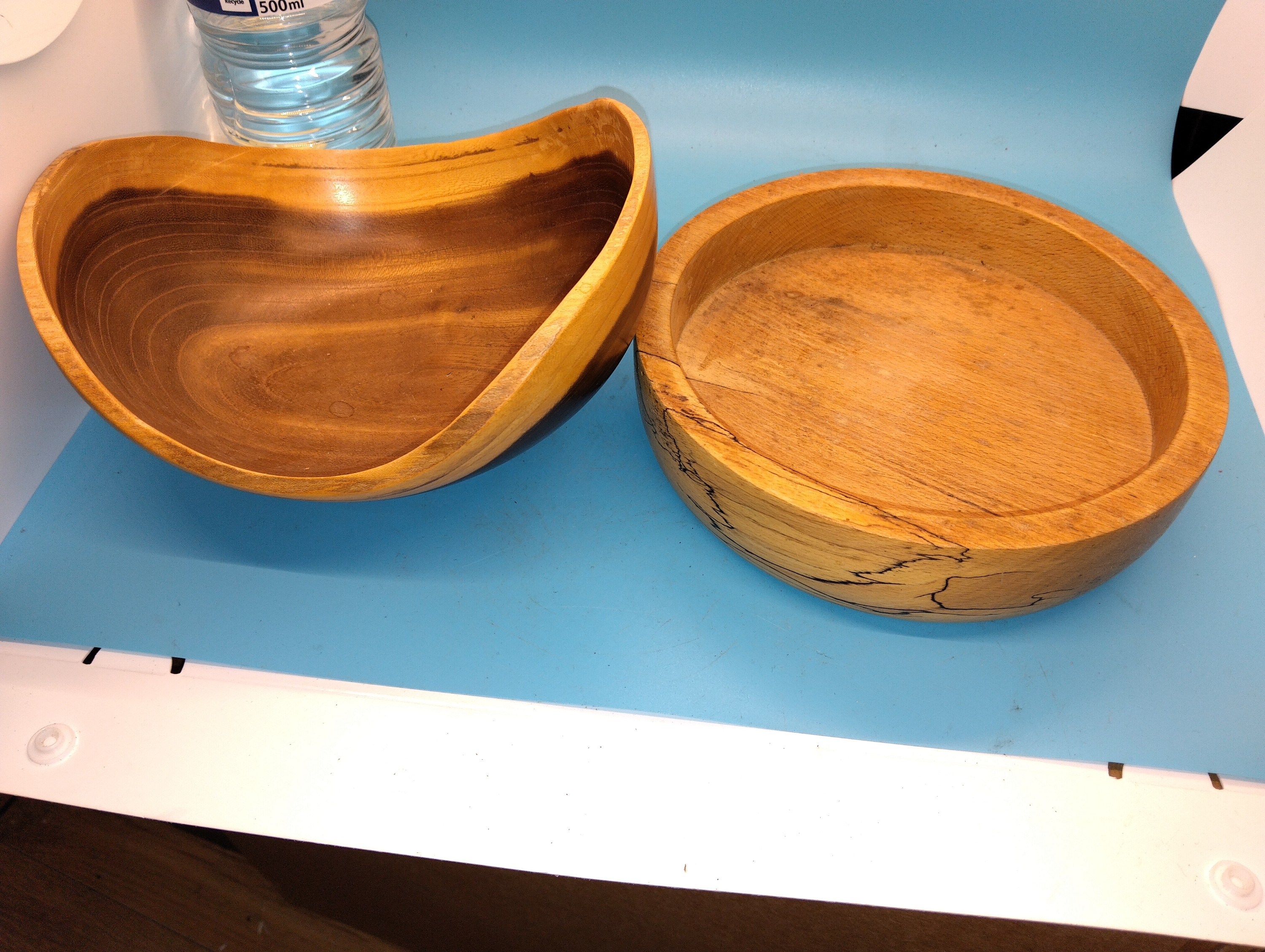 TWO VERY NICE WOODEN BOWLS