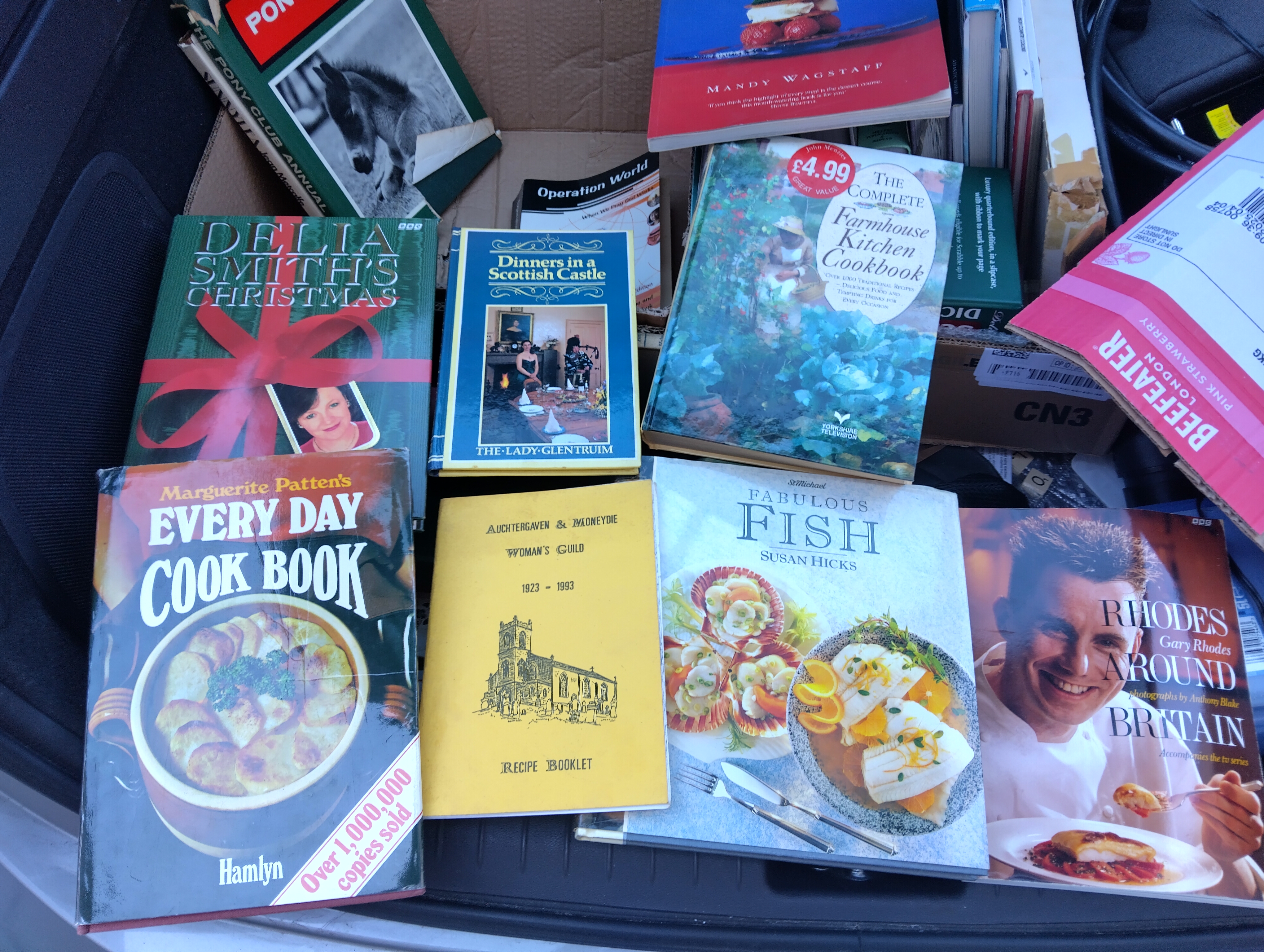 SELECTION OF COOKERY BOOKS