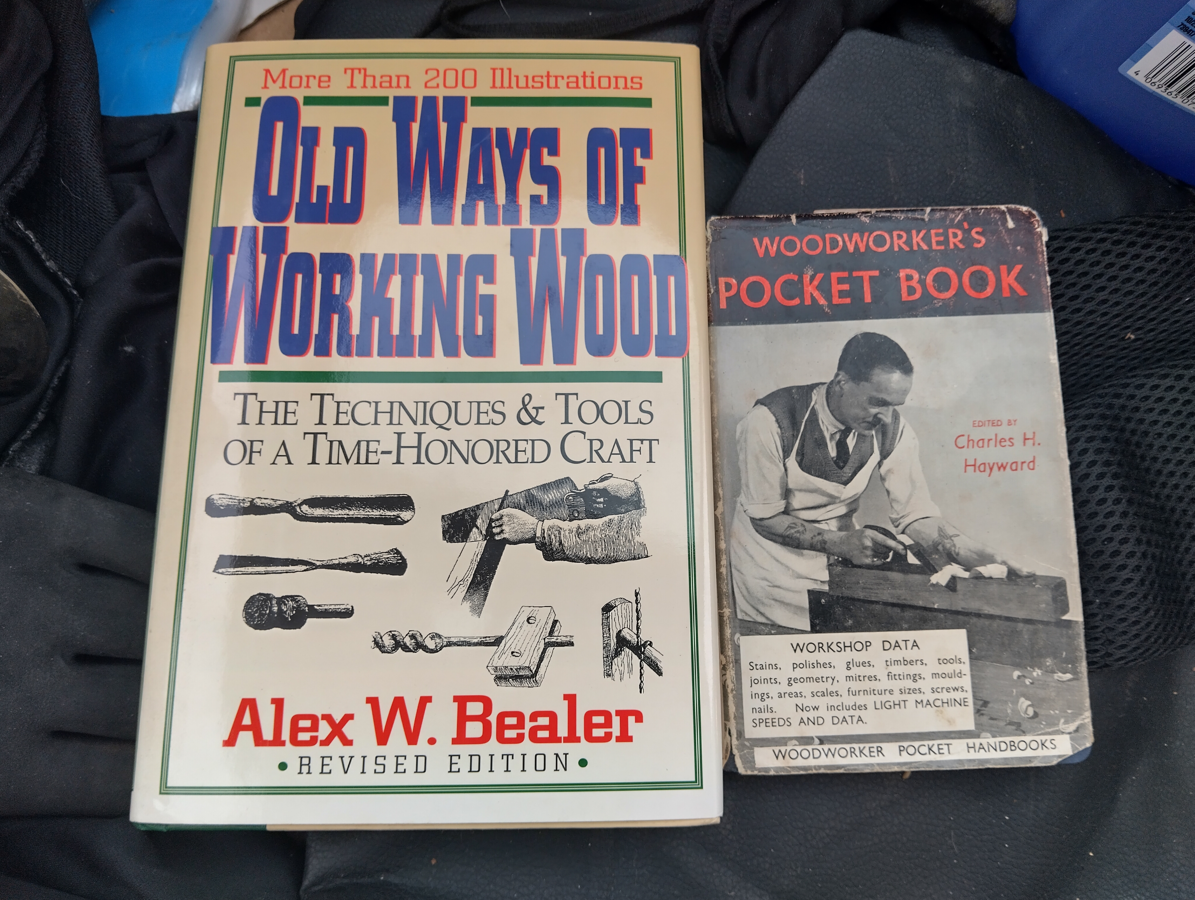 TWO VINTAGE WOODWORKING BOOKS