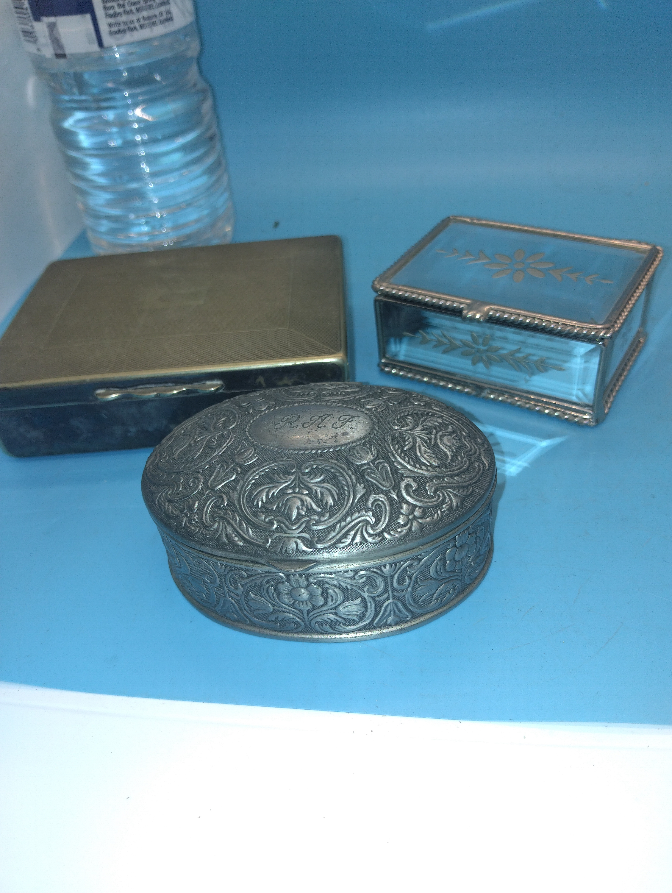 THREE VERY NICE TRINKET BOXES