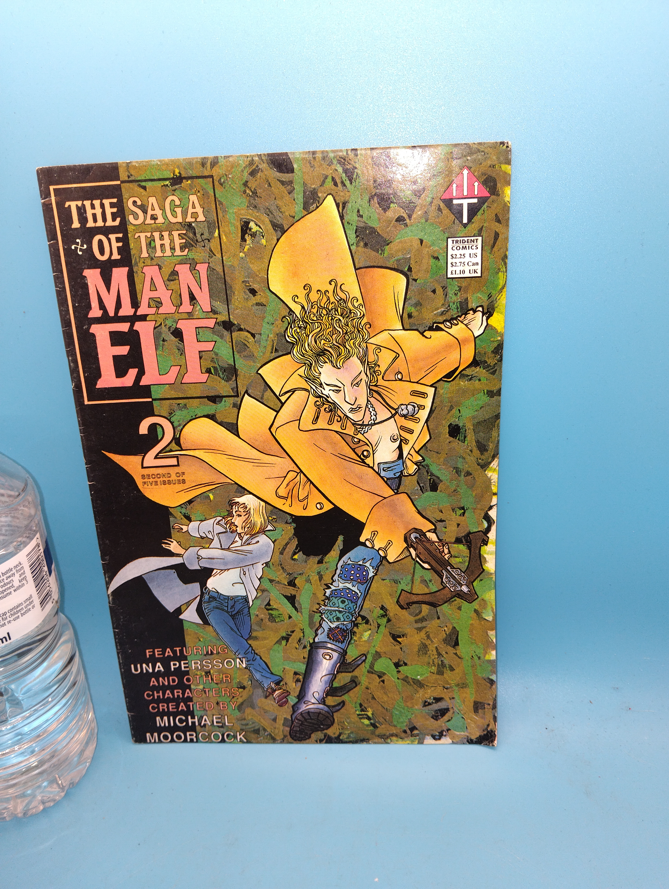 RARE TRIDENT THE SAGA OF THE MAN ELF 2 COMIC