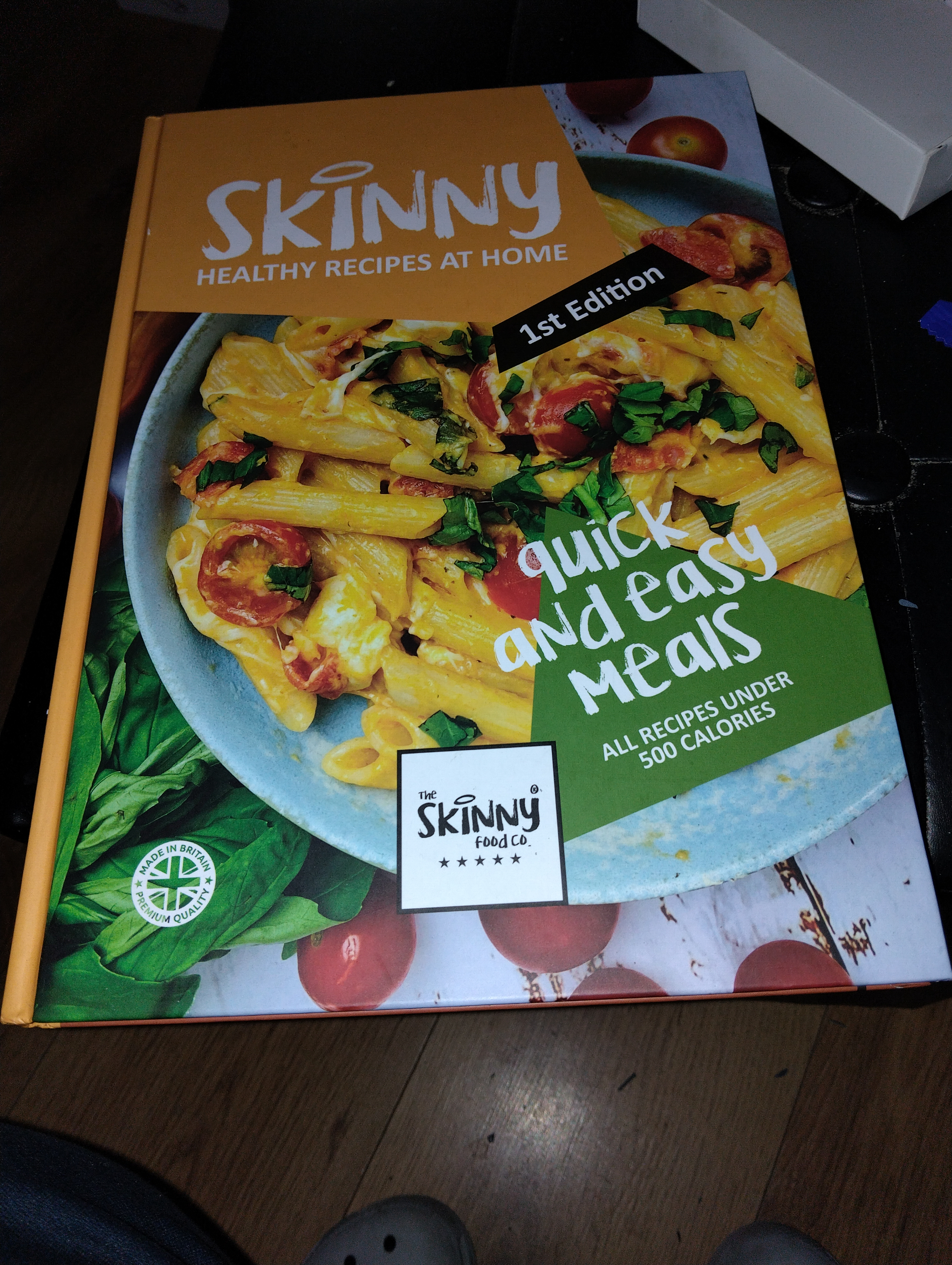 SKINNY HEALTHY RECIPES AT HOME FIRST EDITION COOK BOOK