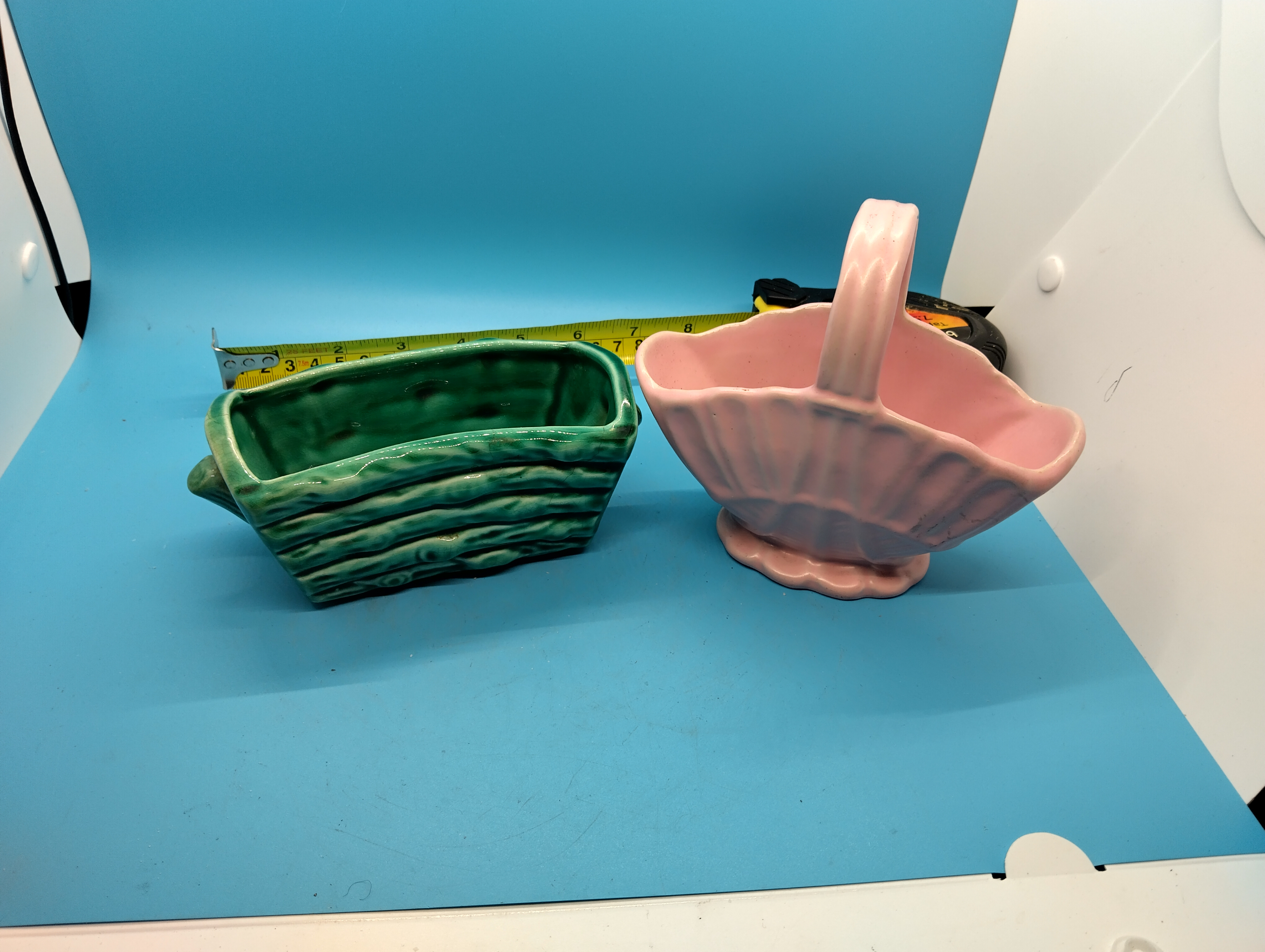 Two Scottish Ceramic Planters by Campsie Ware and Govancroft