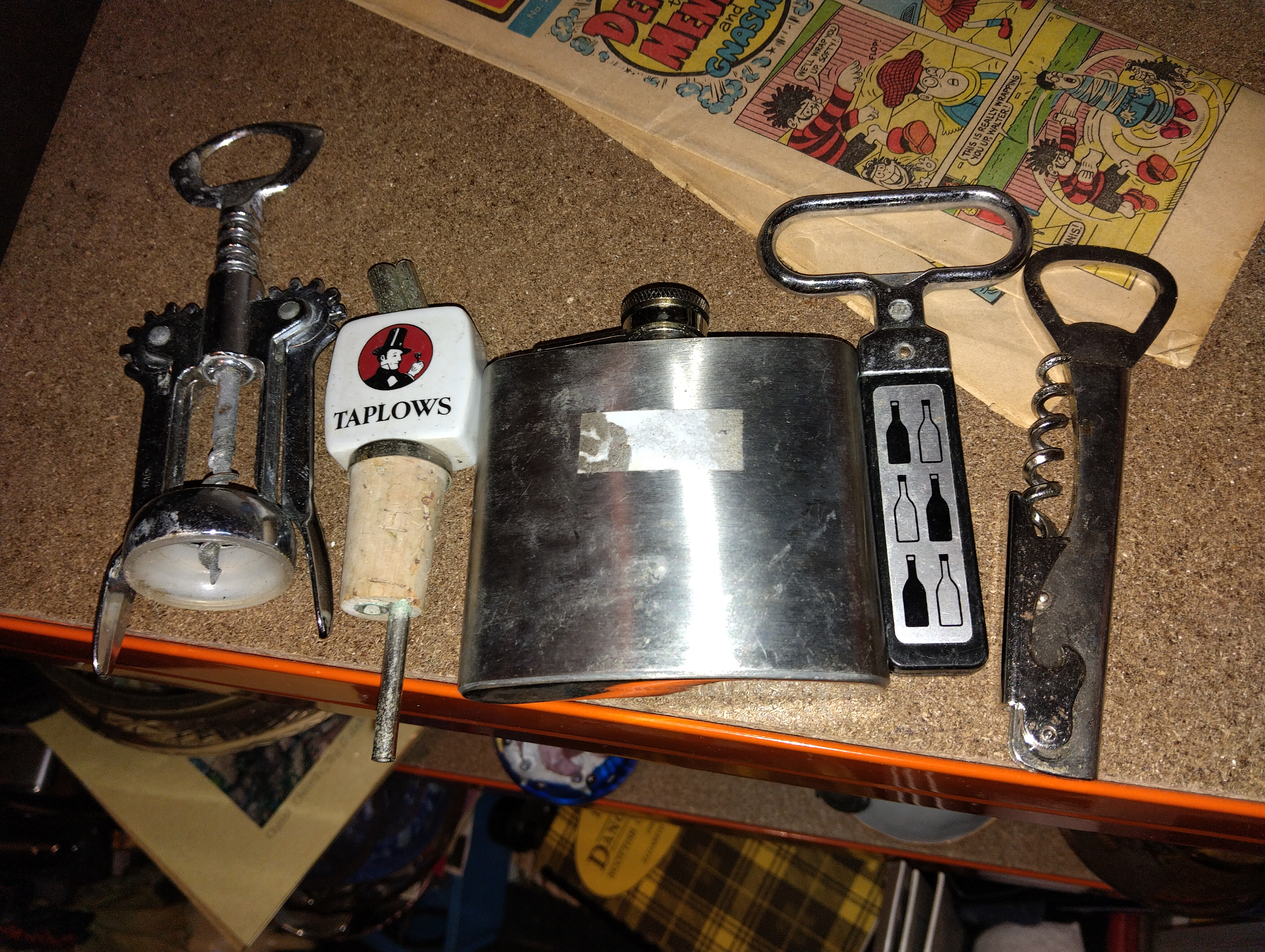 A Collection of Vintage Barware, Drinking Accessories