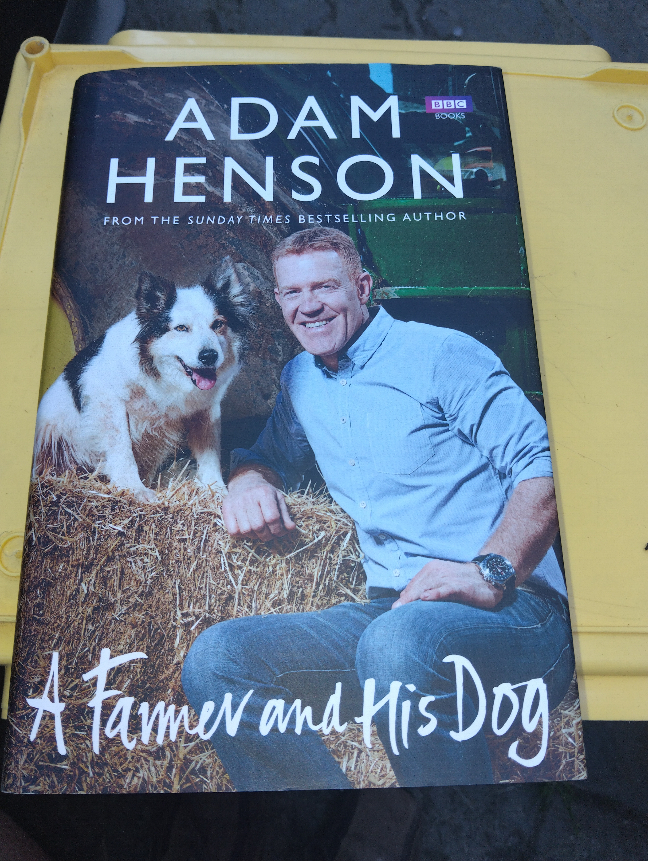 ADAM HENSON A FARMER AND HIS DOG