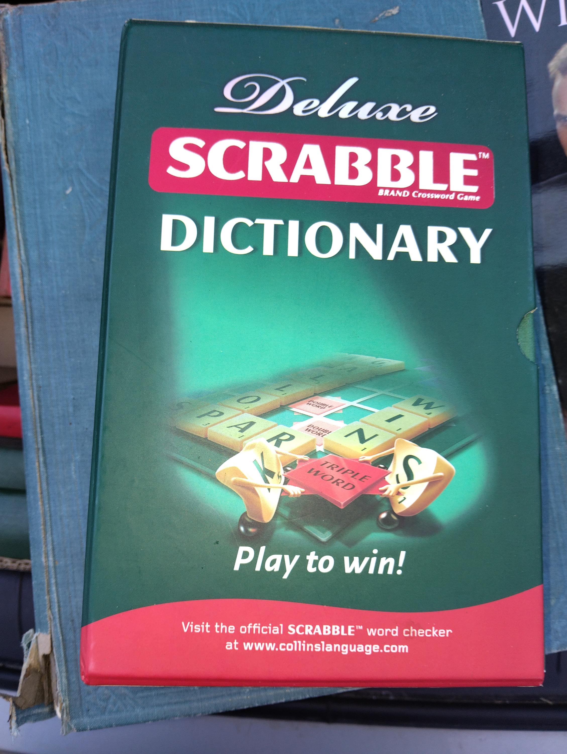 BOXED DELUXE SCRABBLE DICTIONARY