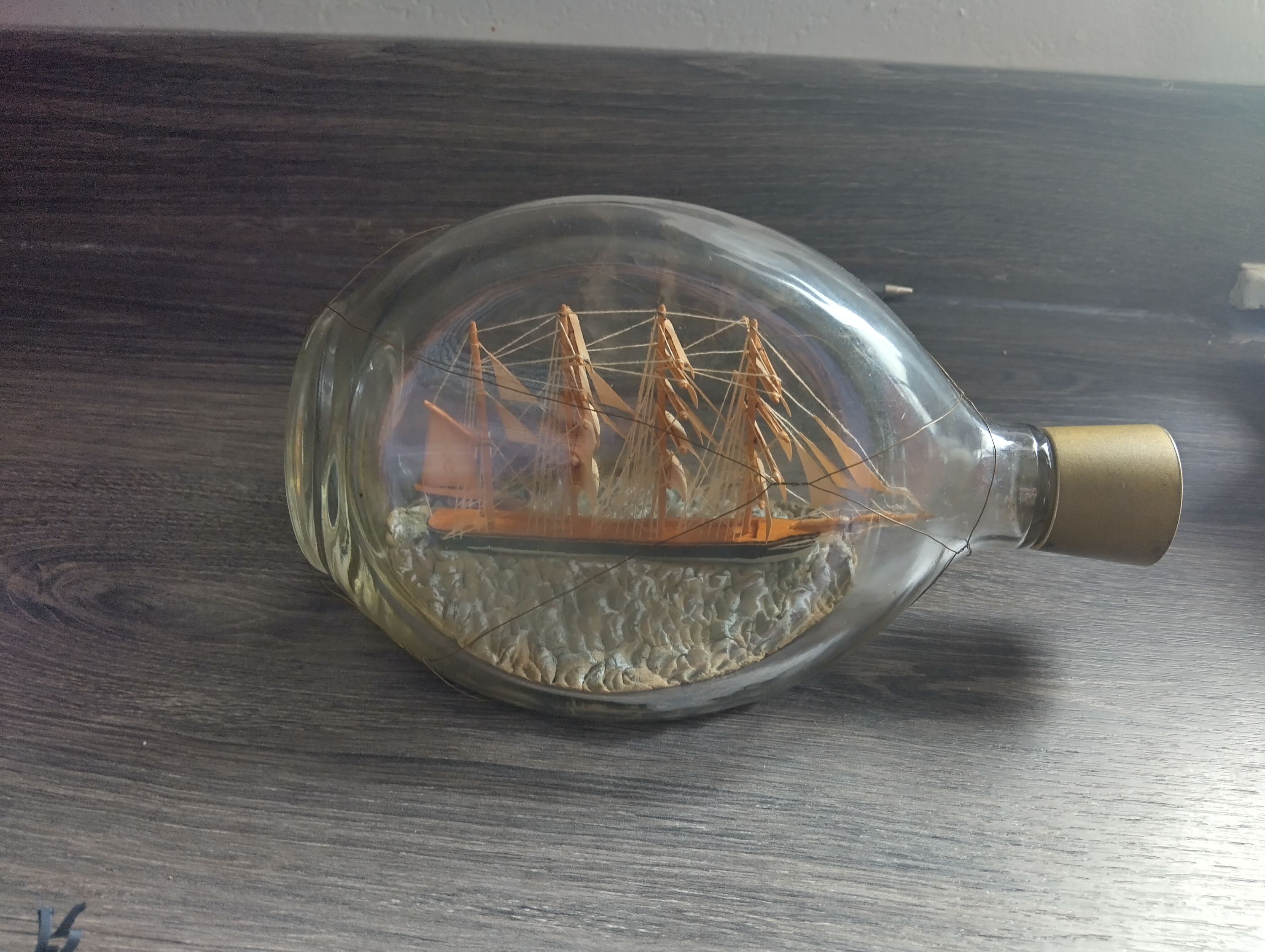 SHIP IN A HAIG WHISKY BOTTLE
