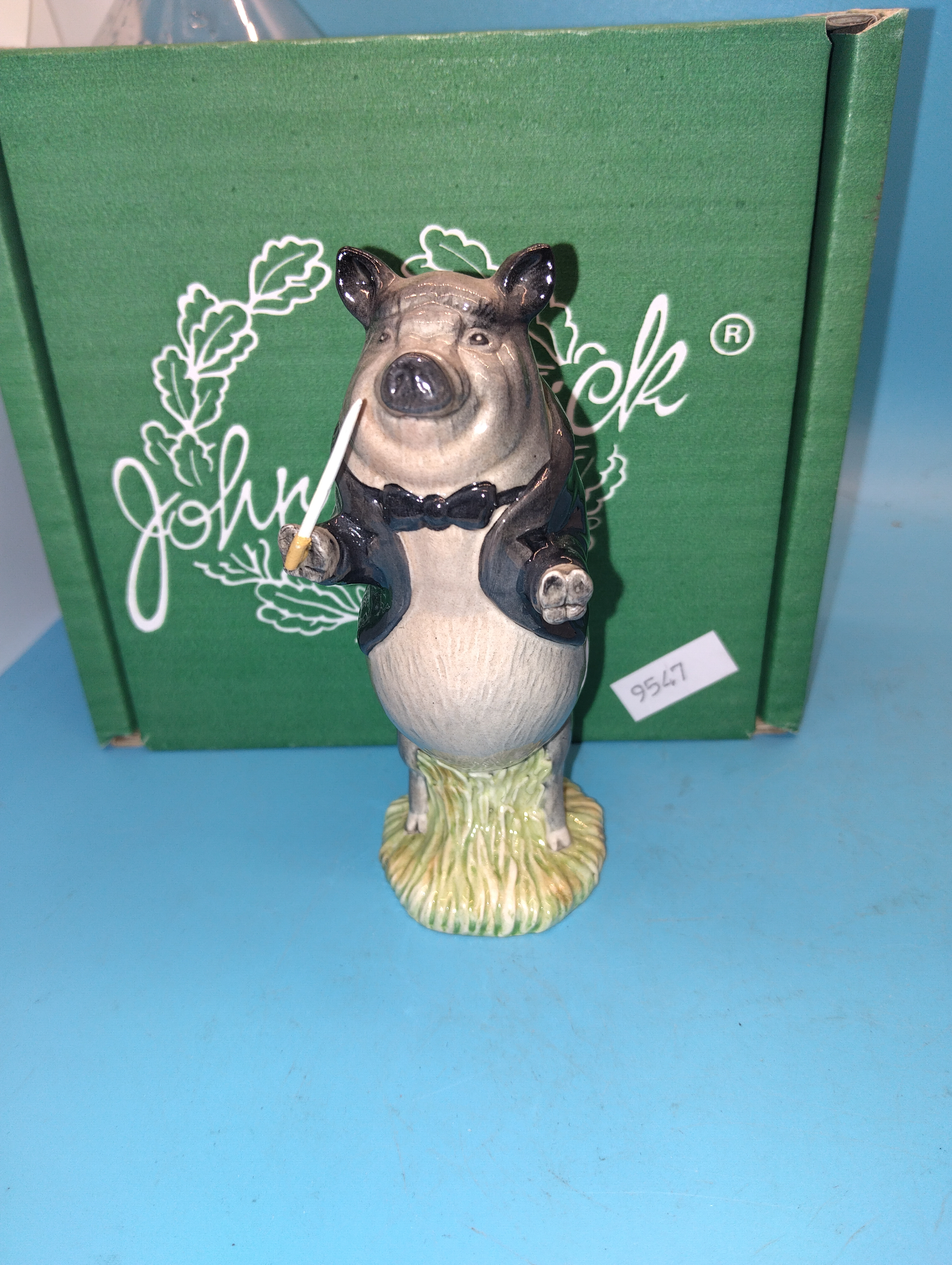 VERY NICE BOXED JOHN BESWICK THE CONDUCTOR FIGURINE