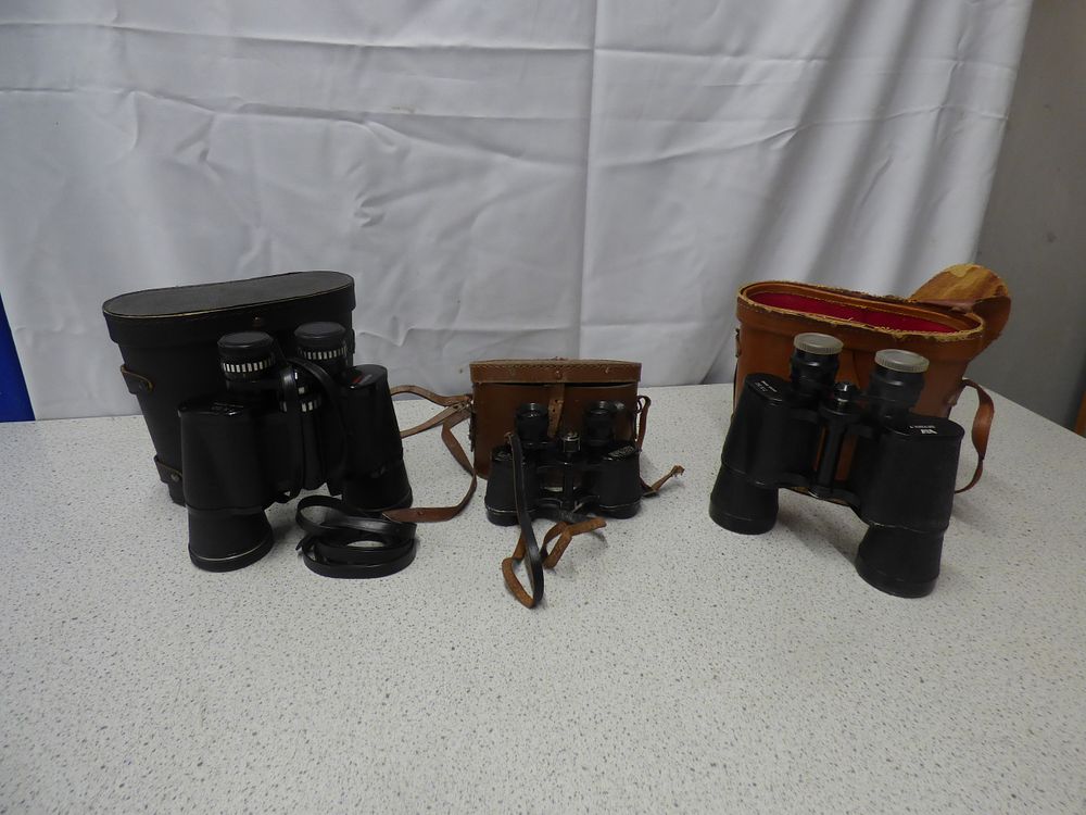 Lot 172: 3 x Binoculars