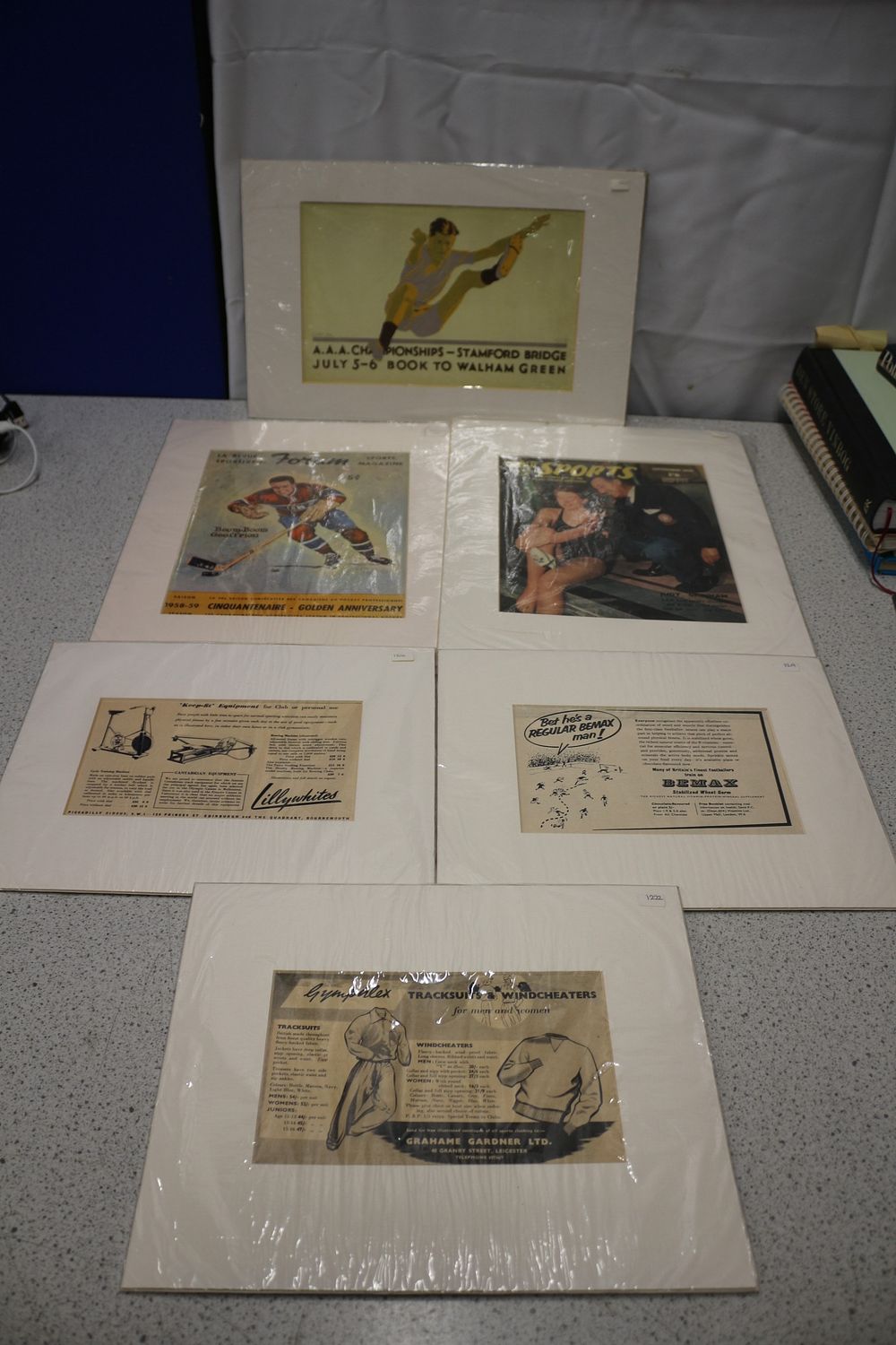 Lot 196: 6x Advertising Posters