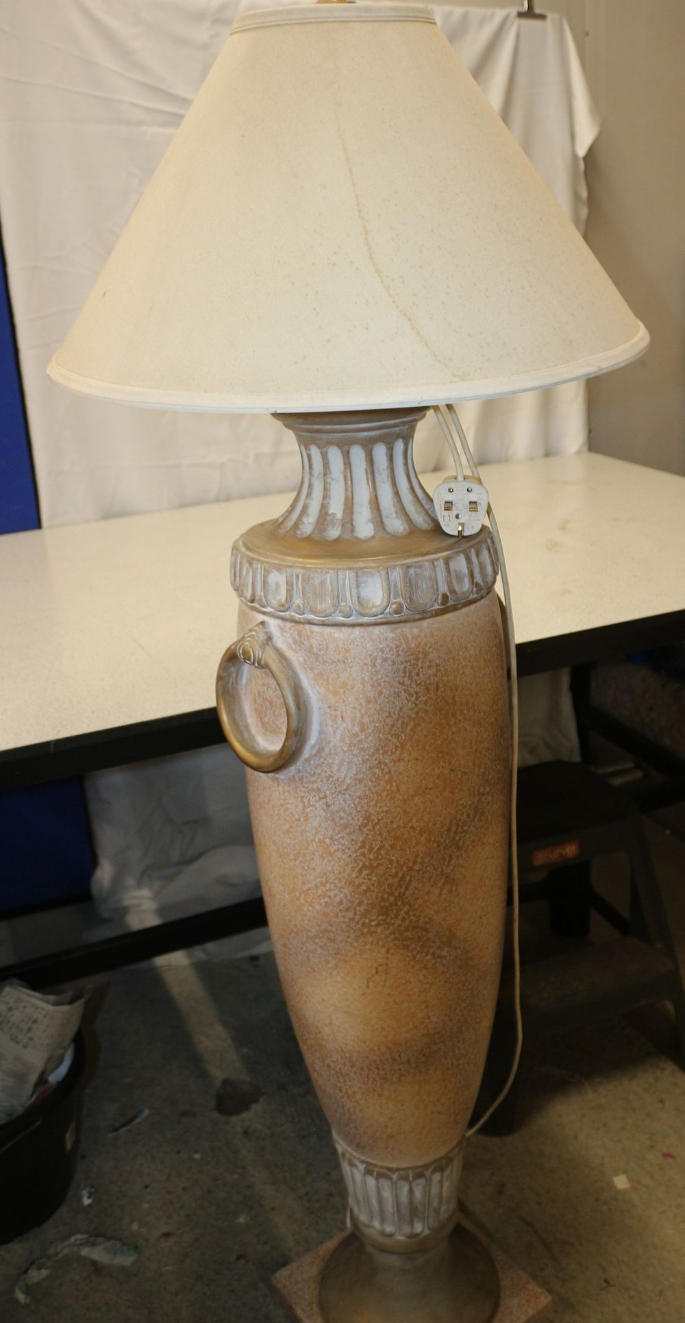 Lot 242: Large Ornate Floor Lamp
