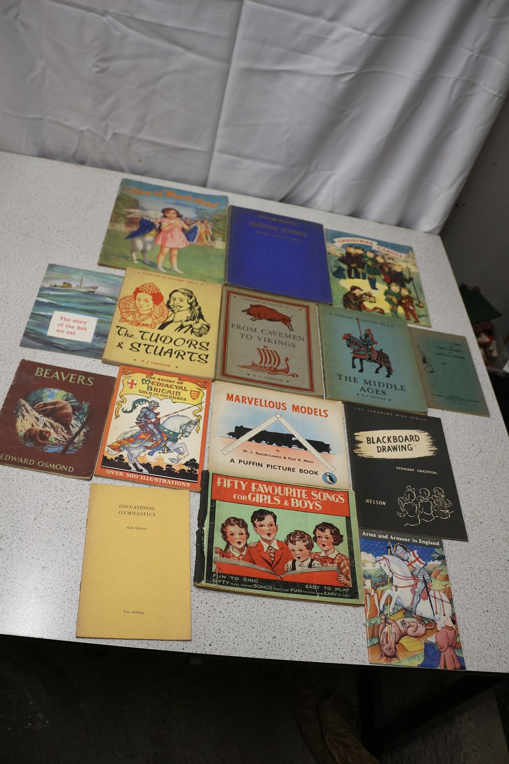 Lot 161: A Collection of Vintage Children's Educational and Storybooks