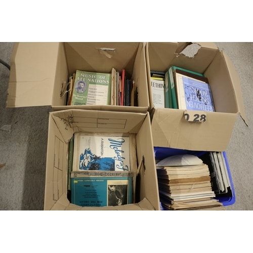 Lot 286: A Collection of Assorted Books and Sheet Music