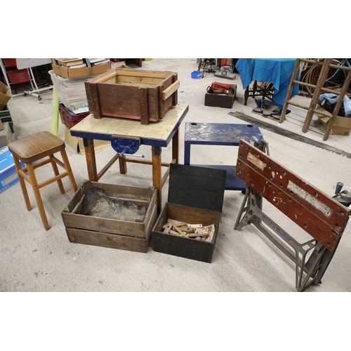 Lot 316: A Collection of Workshop Items including Black & Decker Workmate
