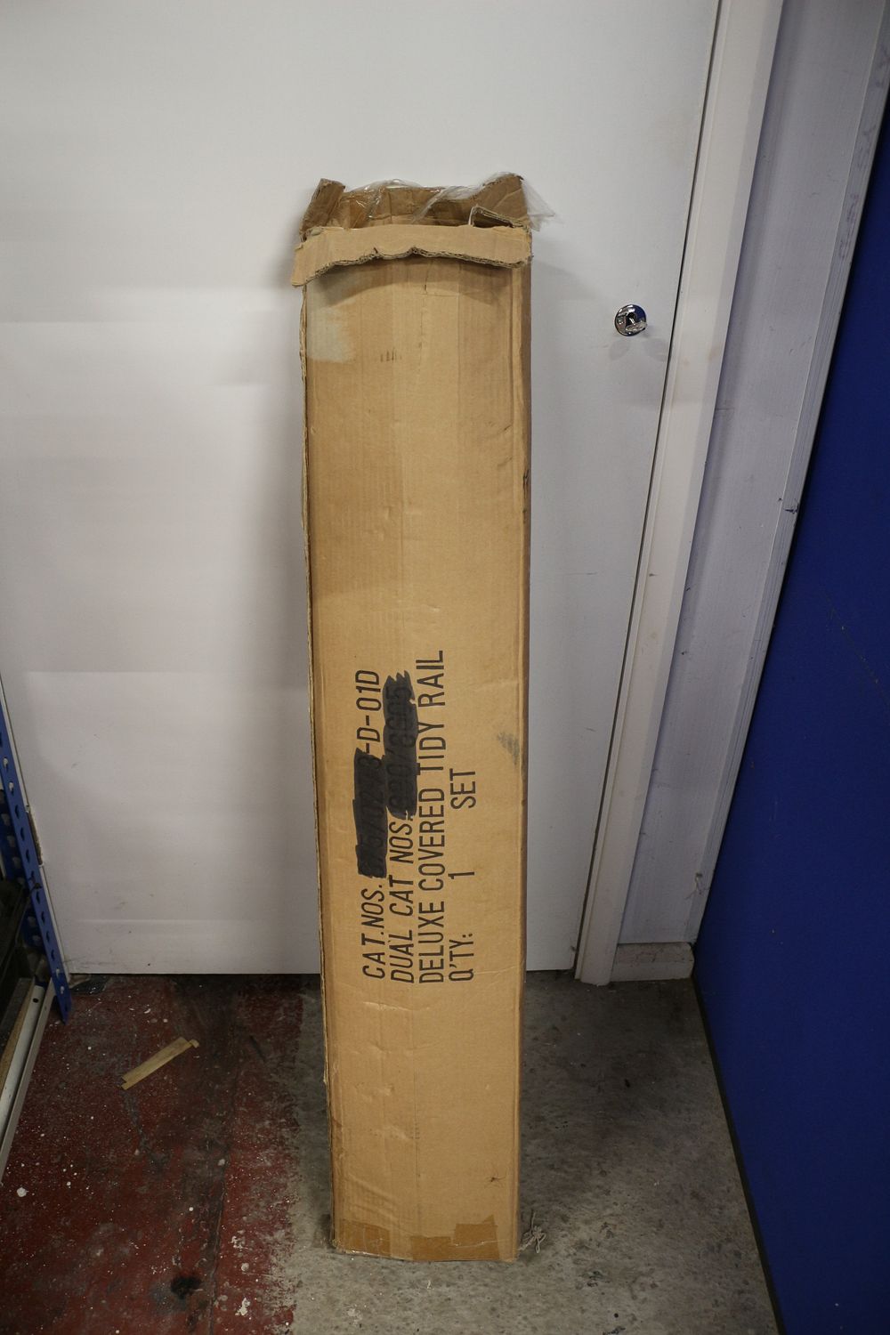 Lot 350: A Set of Deluxe Covered Clothes Rail