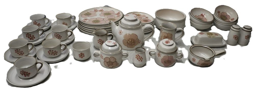 Lot 497: A Collection of Denby 'Gypsy' Stoneware Dinnerware and Tea Set