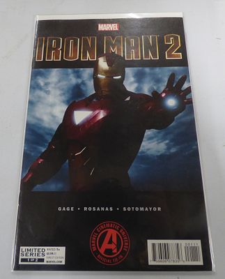 Marvel Iron Man 2 Limited Series Comic Book. A Marvel Iron Man 2 comic book, issue 1 of 2 