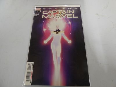 One Marvel Comic Book: The End Captain Marvel #1. A Marvel comic book titled 'THE END CAPTAIN 