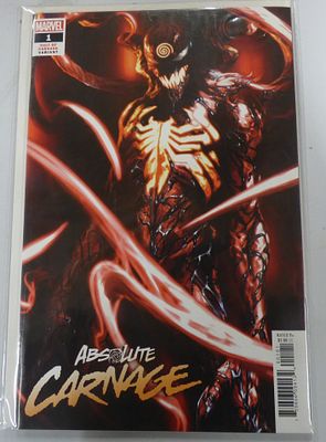 Marvel Absolute Carnage #1 Dell'Otto Cult of Carnage Variant Comic. One Marvel comic book 