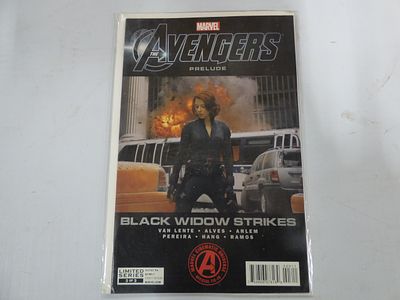 Marvel's The Avengers Prelude Black Widow Strikes Comic Book. A single comic book, 'MARVEL THE 