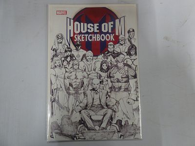 Marvel House of M Sketchbook One Shot Comic Book. One comic book/sketchbook titled 'HOUSE OF M 