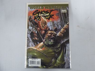 A Marvel 'World War Hulk Ghost Rider' Comic Book. A Marvel 'World War Hulk Ghost Rider' comic 