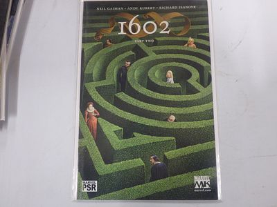 Marvel 1602 Part Two Comic Book by Neil Gaiman. A single comic book titled '1602 PART TWO' by 