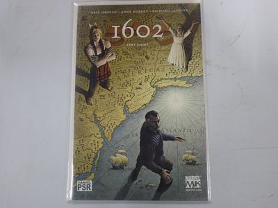 Marvel 1602 Part Eight Comic Book by Neil Gaiman. One multi-coloured comic book, Marvel's "1602 