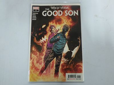 MARVEL The Web of Venom Good Son #1 Comic Book. A MARVEL comic book titled 'THE WEB OF VENOM 